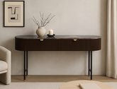 Sloane Console Table, Dark Walnut